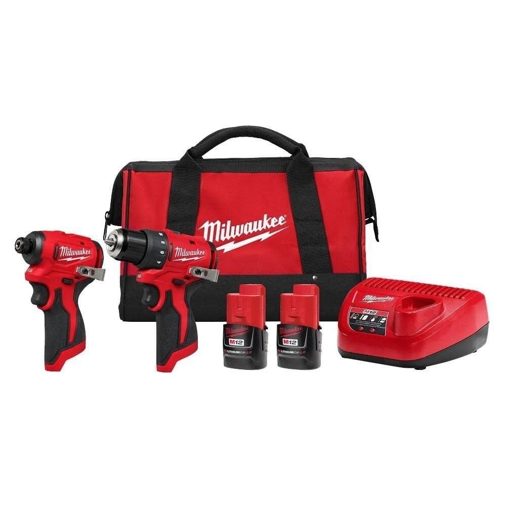 Milwaukee M12 Subcompact Brushless 2 Tool Combo Kit