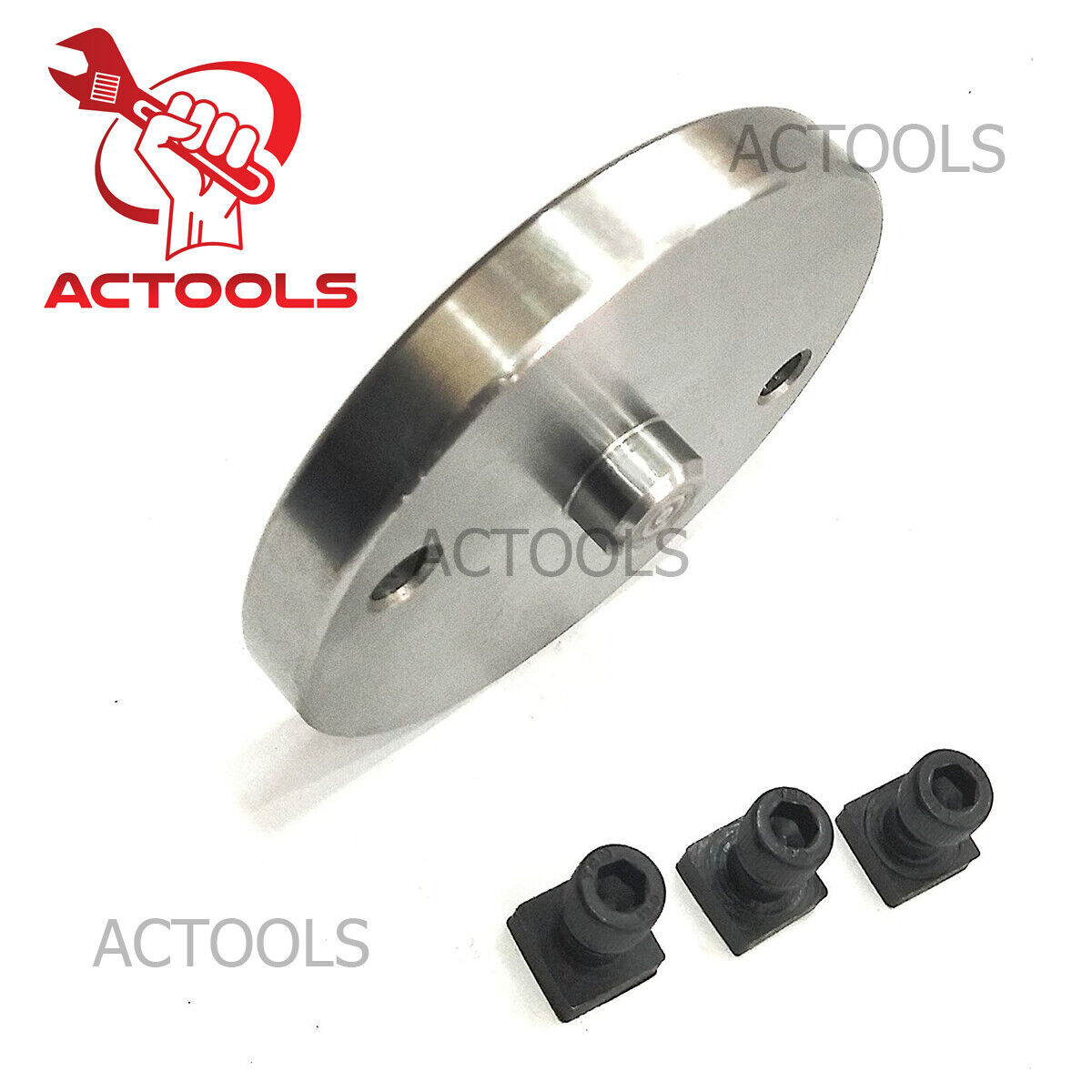 Tilting Rotary Table 4'' with 65mm 3 jaw Self Centering Chuck And Backplate Tool