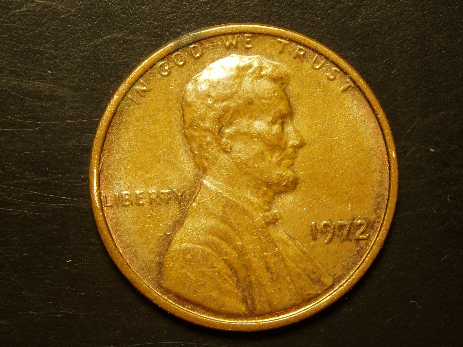1972 ONE LINCOLN MEMORIAL CENT #20