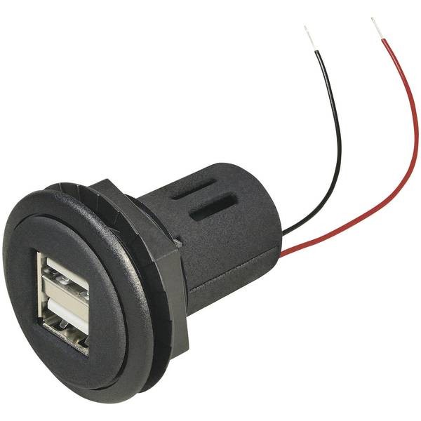 ProCar 67321501 USB socket dual maximum current range = 5 A Suitable for (said