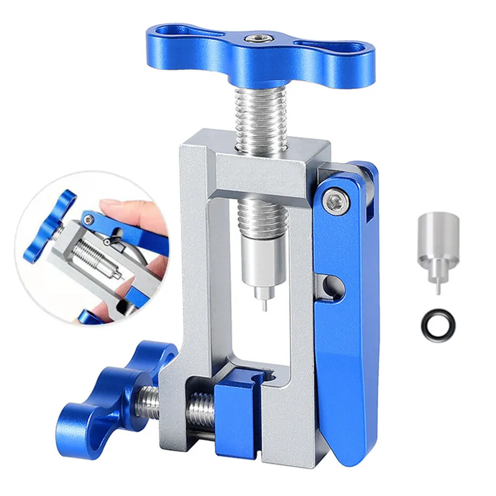 2 in1 Bike Hydraulic Disc Brake Oil Needle Tools Driver Hose Cutter Cable Pliers