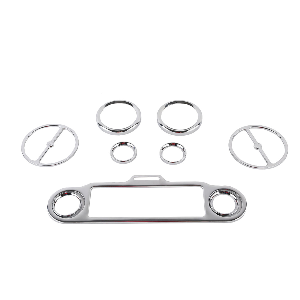 Chrome Inner Fairing Trim Fit For Harley Electra Glide Street Glide 1996-2013