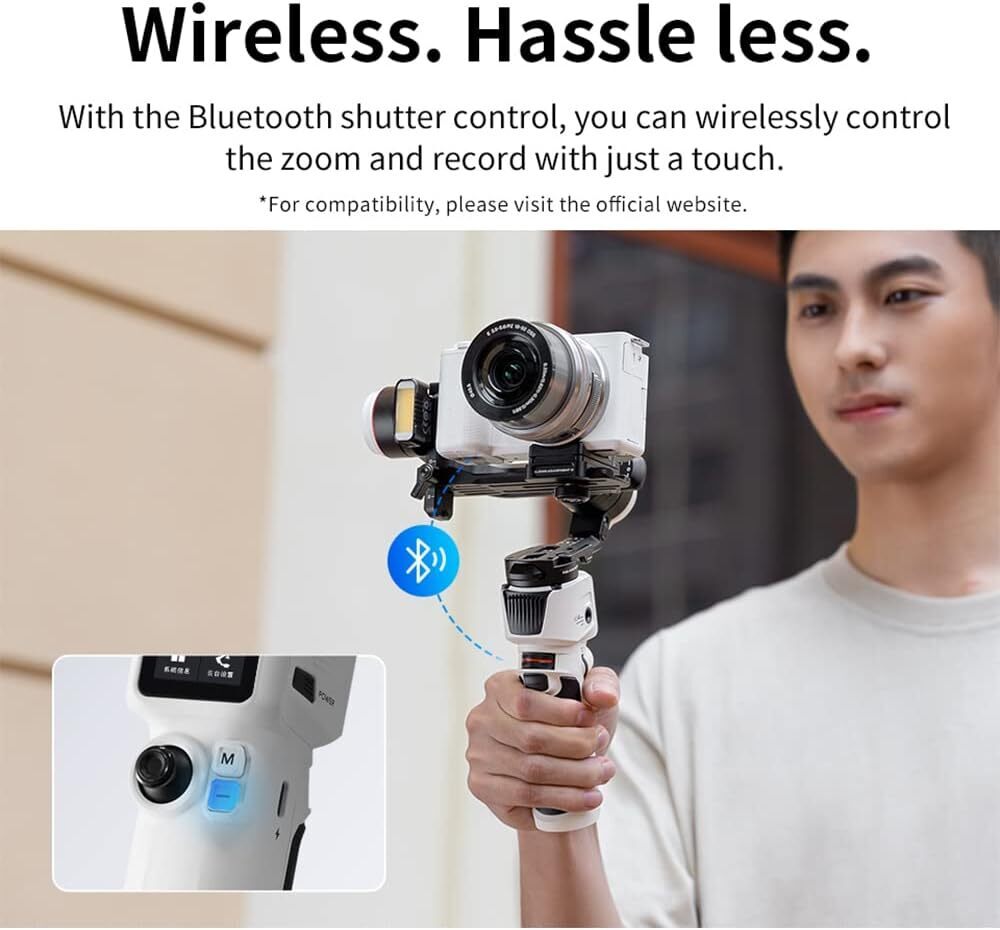 ZHIYUN Crane M3S Combo 3-Axis Gimbal Stabilizer for Mirrorless Camera Action Cam