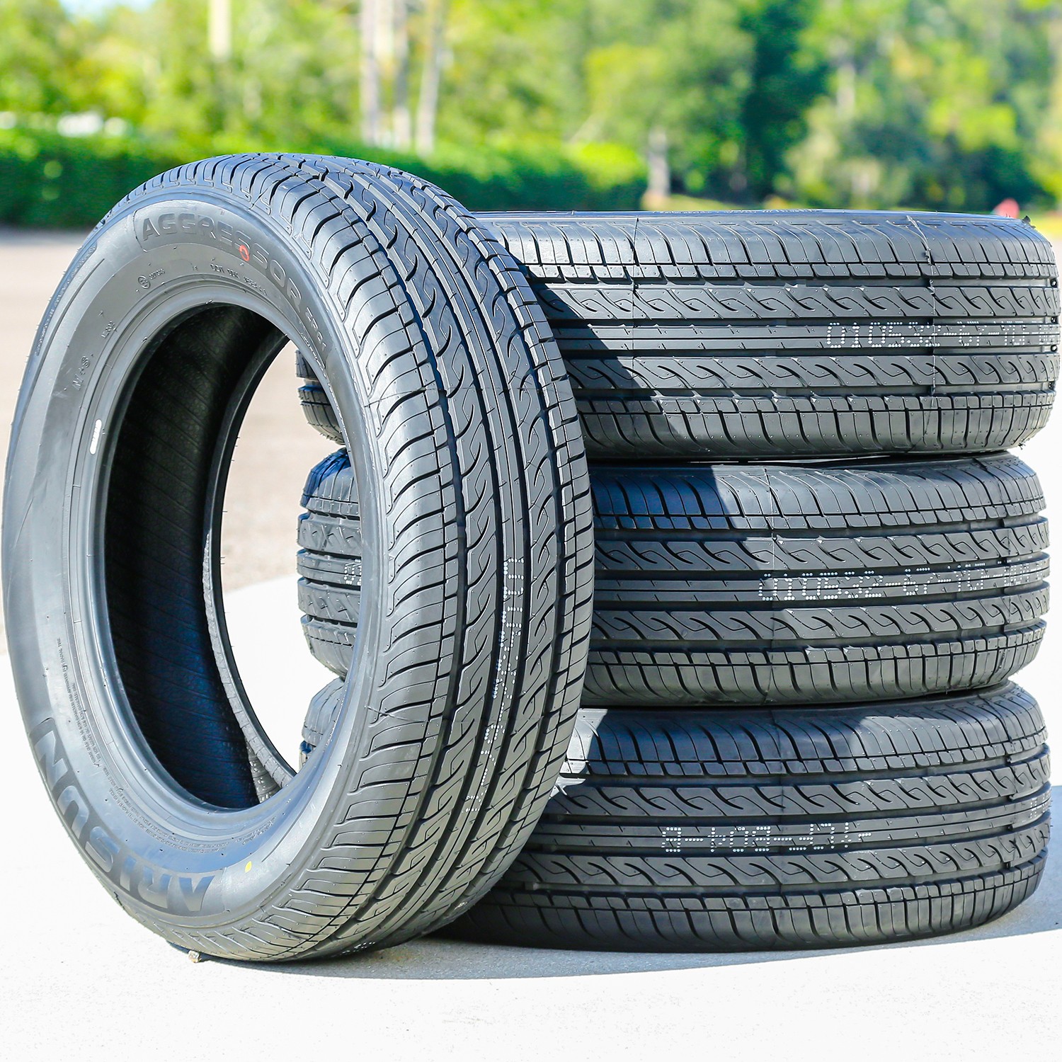 4 Tires Arisun Aggressor ZP01 165/65R13 77T AS A/S All Season