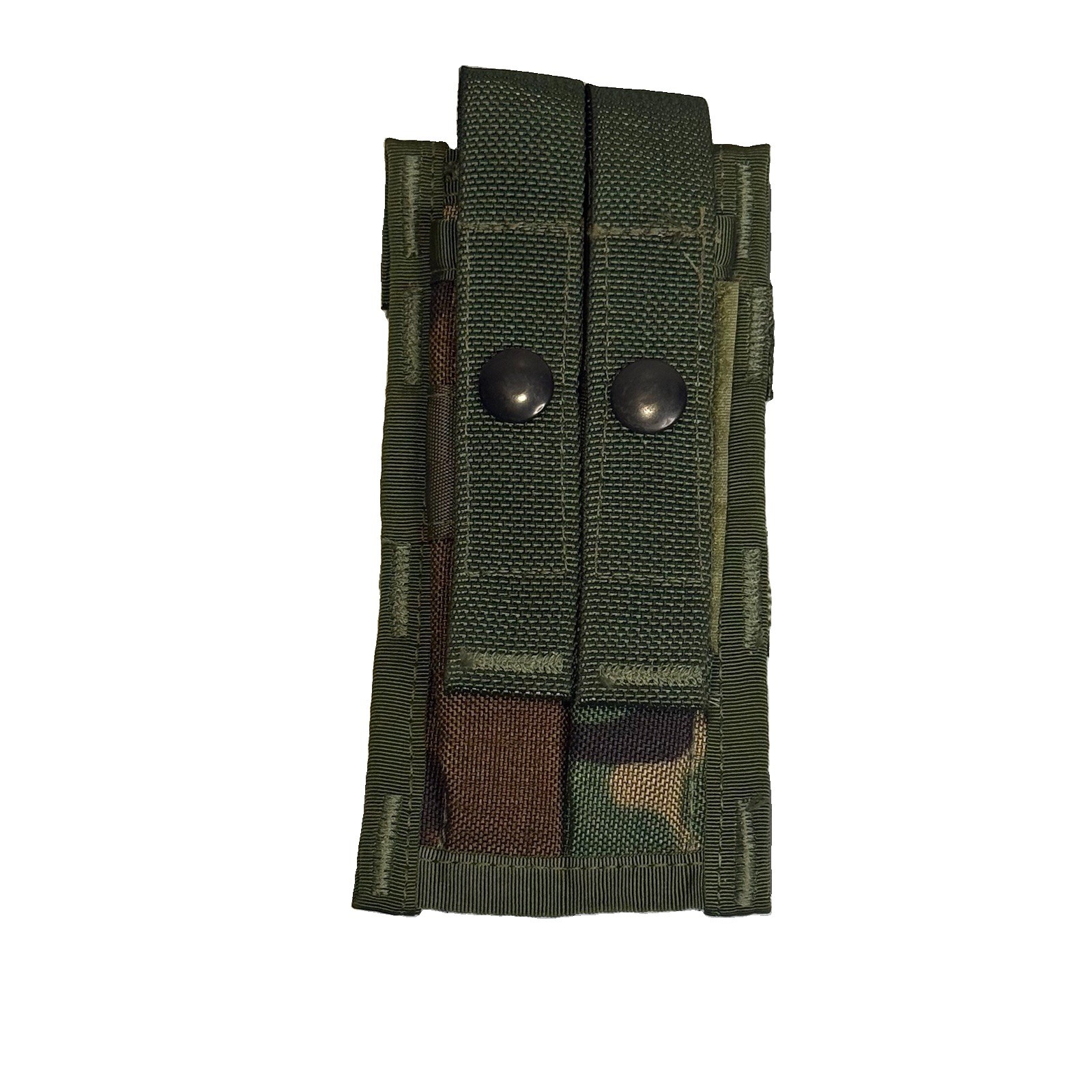 USGI Double Pistol Magazine Pouch M81 / Woodland Camouflage - M9 / Mag / GWOT