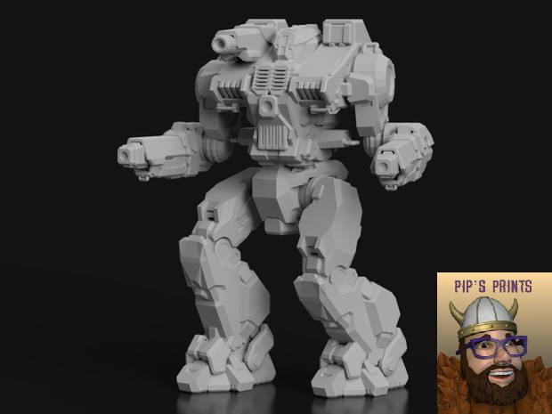 LNC25-01 Lancelot  Alternate Model For Battletech 6mm-10mm-15mm Scales