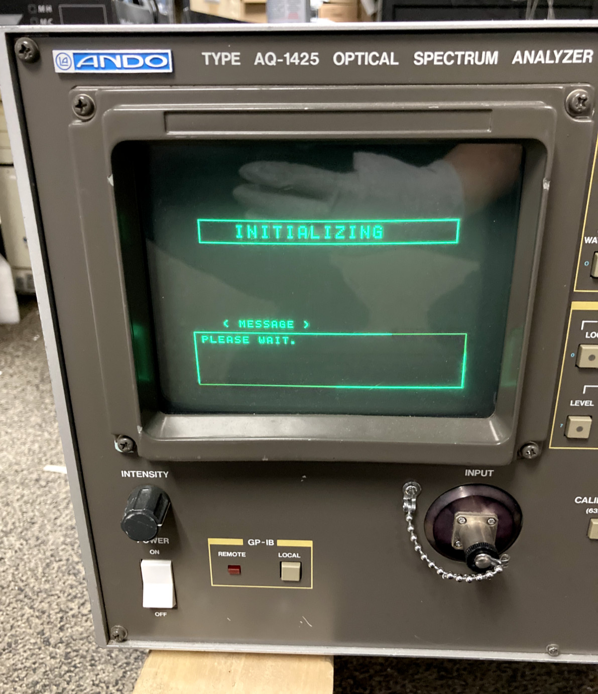 Ando Optical Spectrum Analyzer Model AQ-1425 Parts *READ