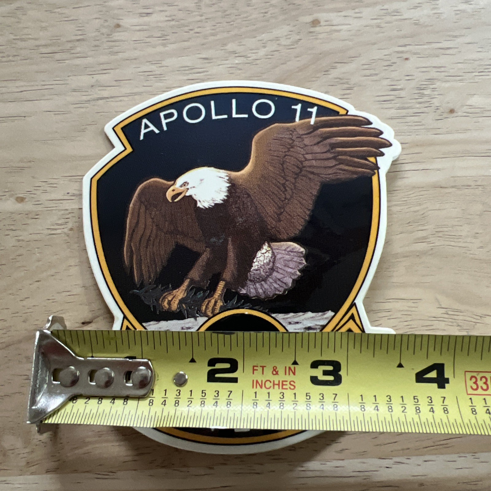 APOLLO 11 35th ANNIVERSARY STICKER