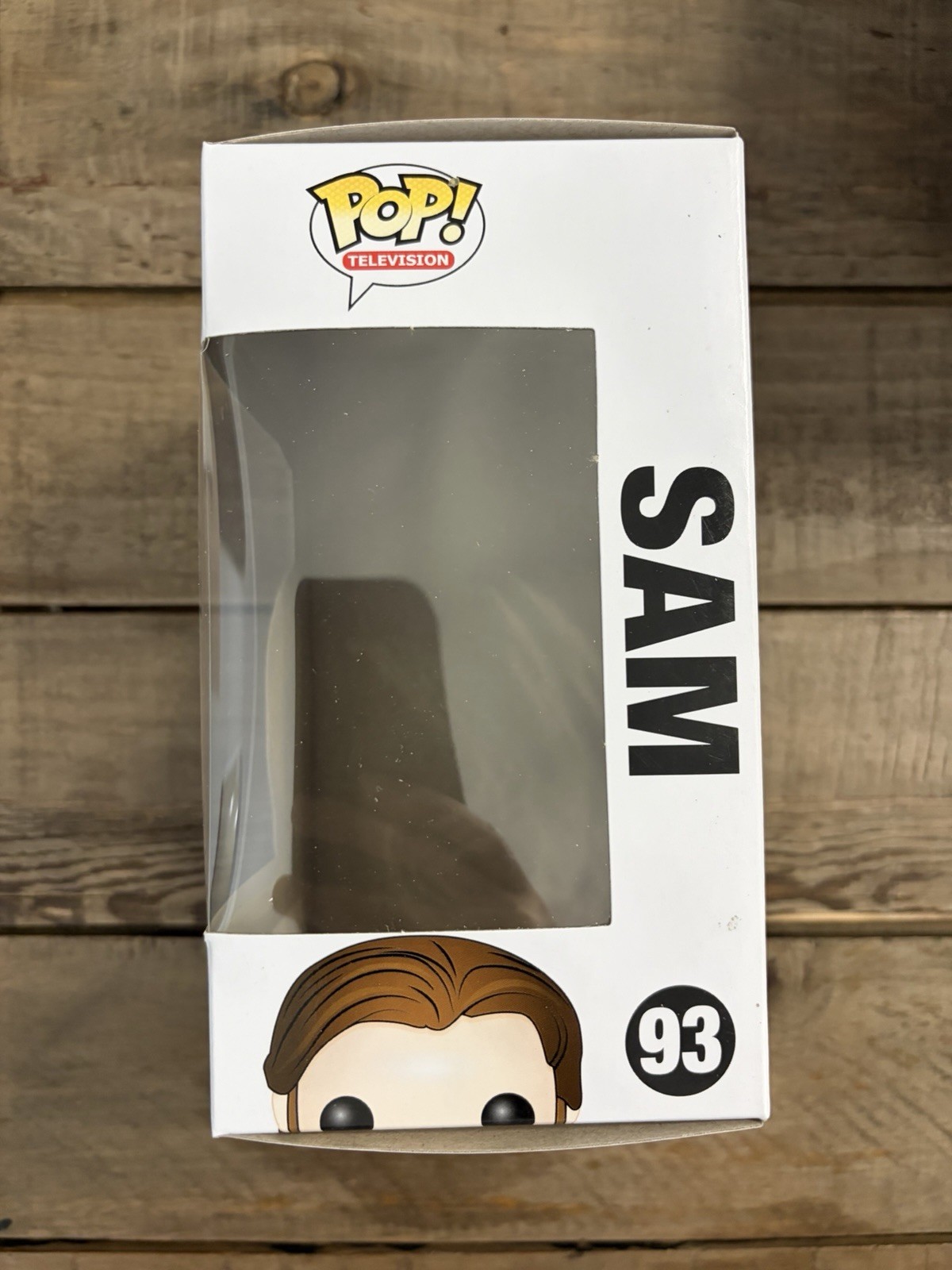 Funko POP BOX ONLY #93 Sam Winchester Supernatural Empty Replacement