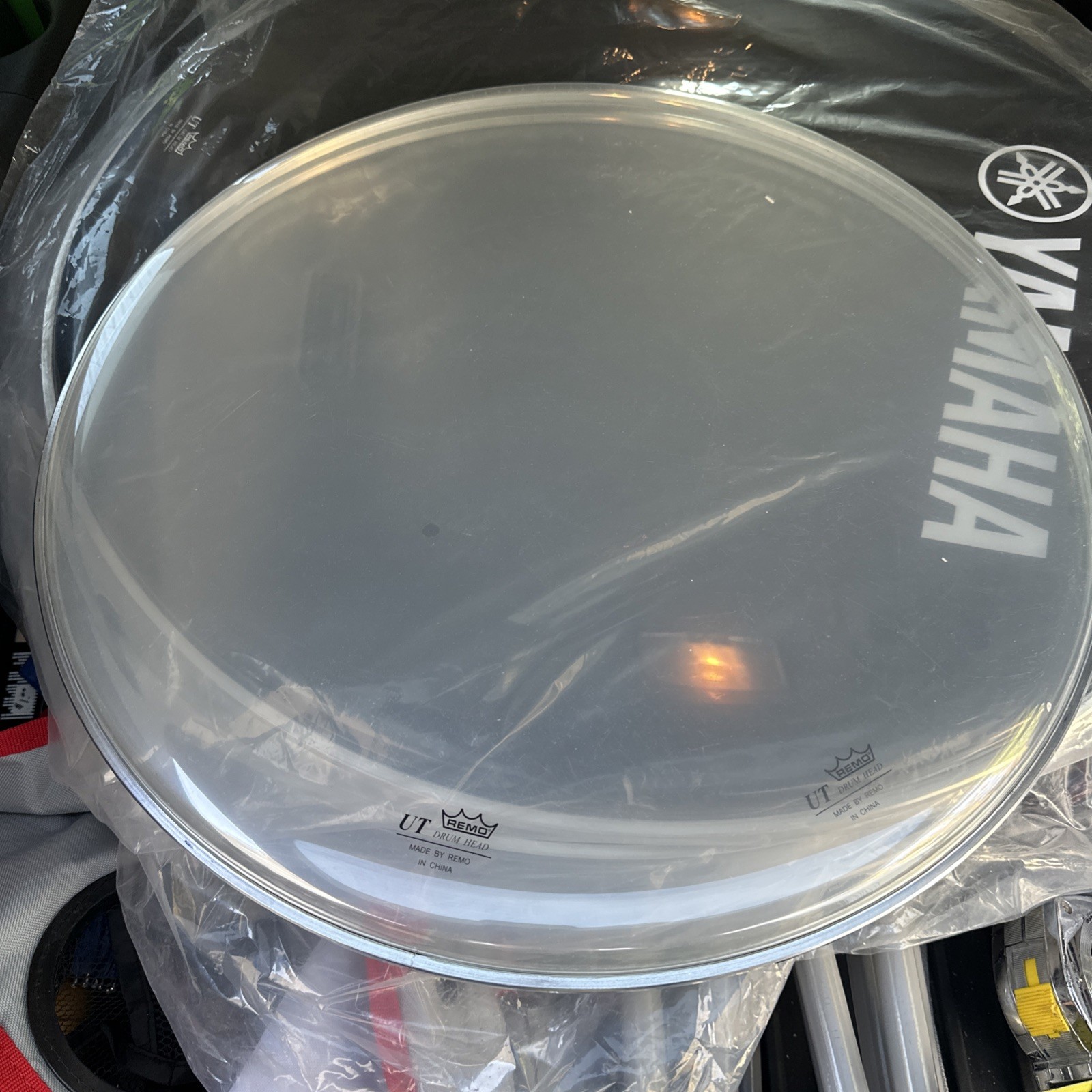 Lot of 2 Remo UT Drum Heads Skins Bundle 18” Diameter