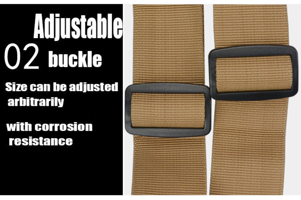 Tactical Sling Hunting Gun Sling Adjustable Nylon Multifunctional Elastic Band