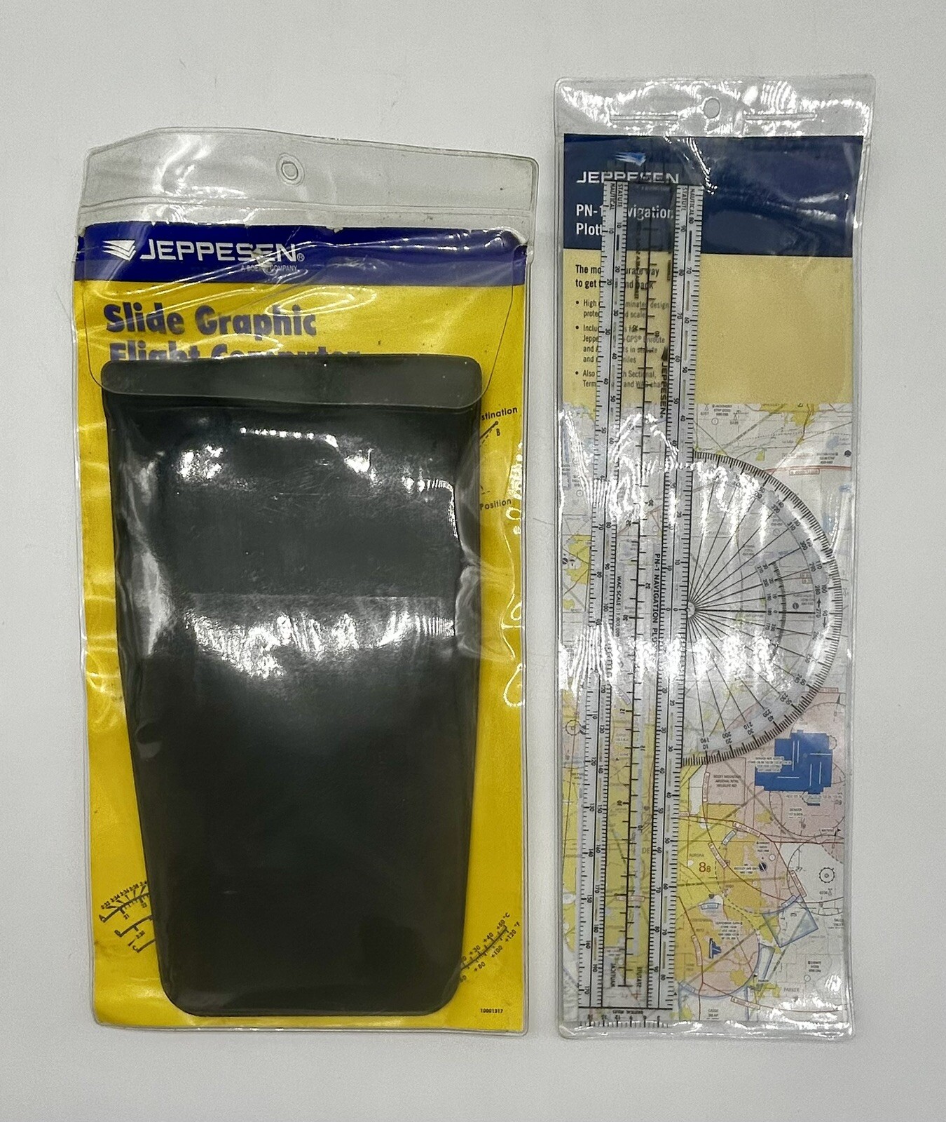 Jeppesen Slide Graphic Computer Manual and PN1 Navigation Plotter MU514200B