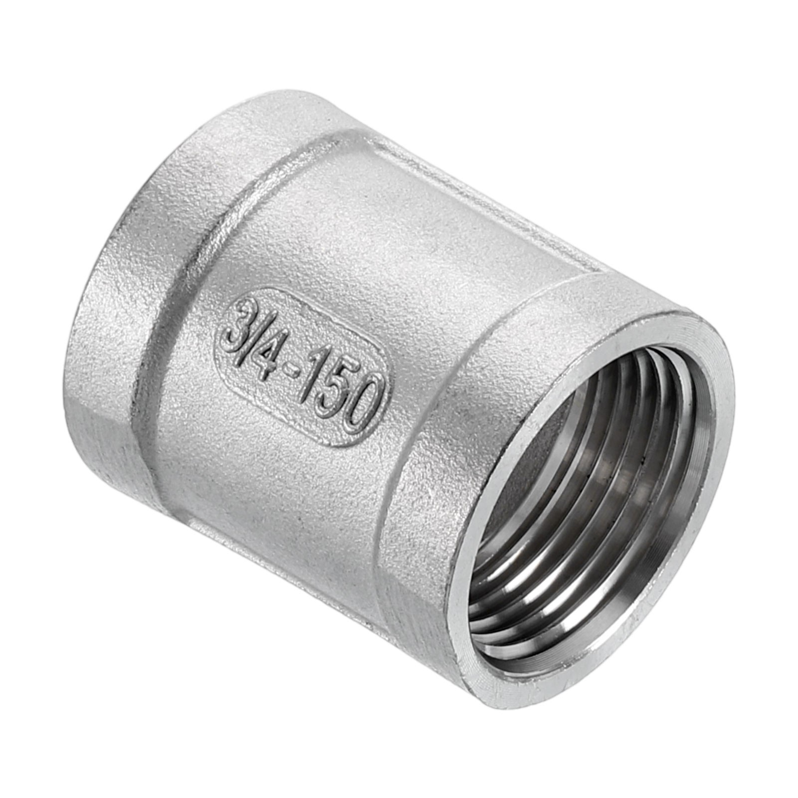 3/4" NPTx1-7/16" 304 Stainless Steel Cast Pipe Fittings, Pipe Connector Adapter