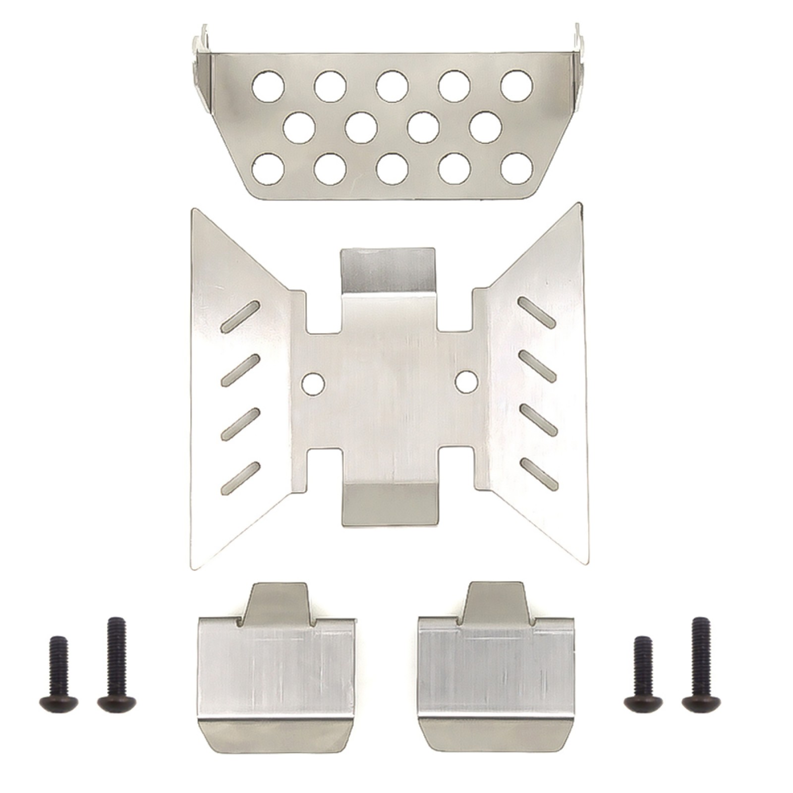 1/10 RC Crawler Car Metal Chassis Guard With Screw For Axial SCX10 III DIY Parts