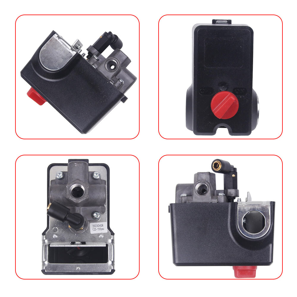CONDOR MDR 11 / 11 EA PRESSURE SWITCH 26 AMPS 120 / 240 VOLTS 120-155 PSI