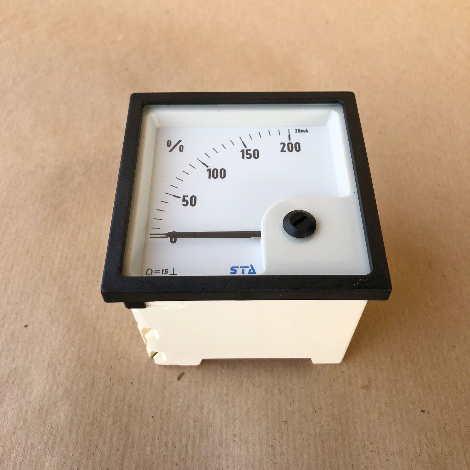 WEIGEL PQ72K ANALOG METER