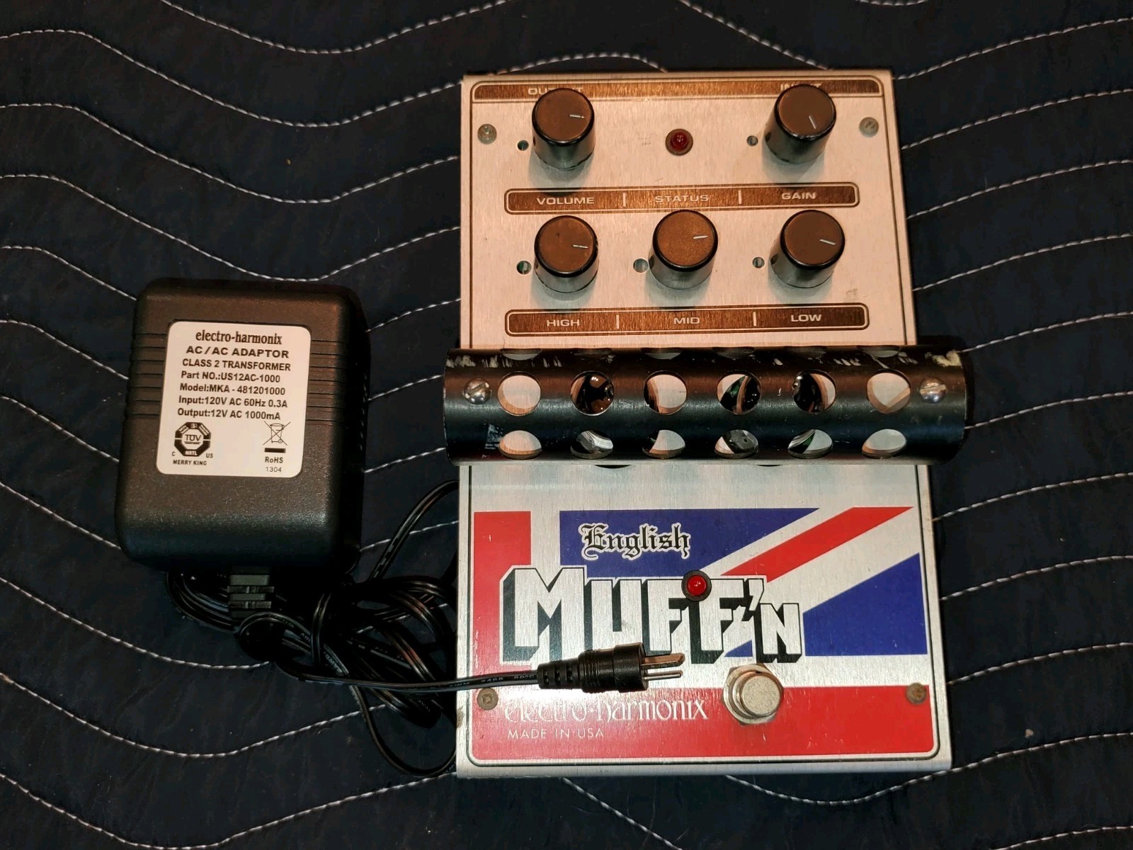 Electro Harmonix English Muff'n EHX made in USA Vacuum Tube Overdrive!