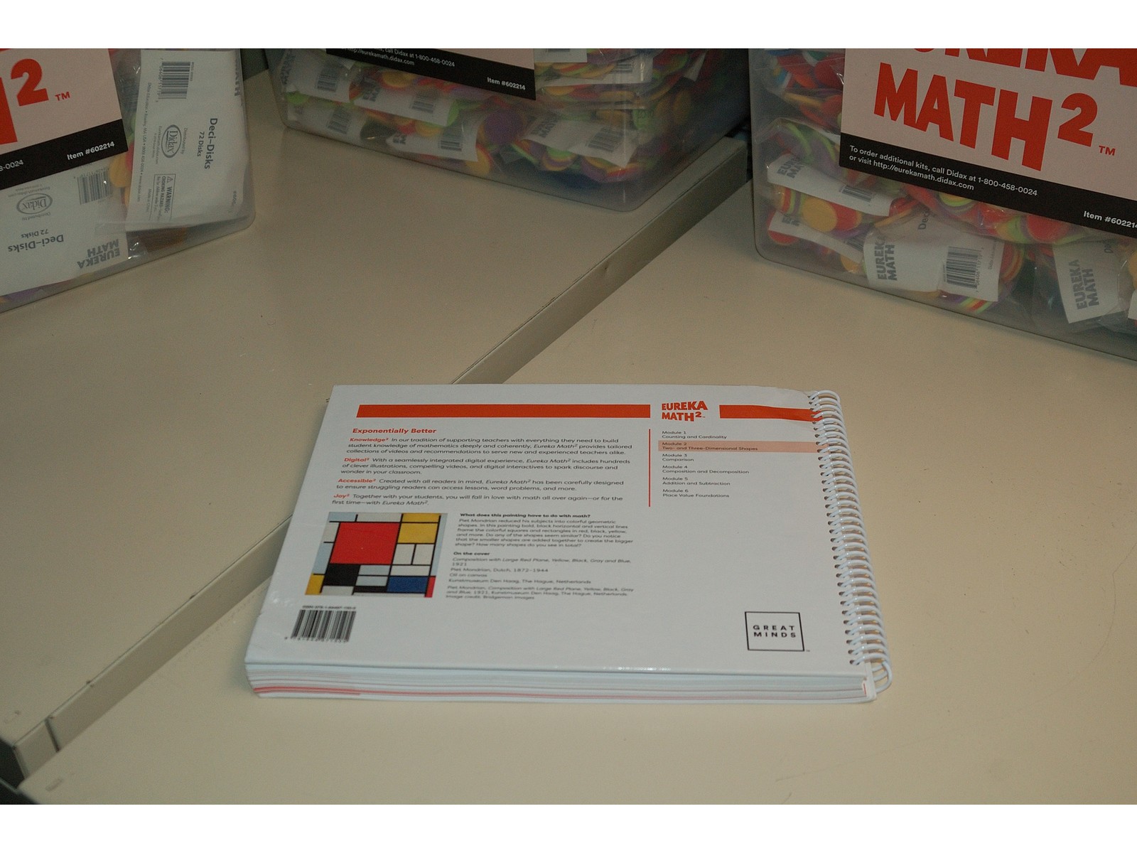 Eureka Math² Squared Kindergarten Module 2 Teacher Book - Weight: 24 oz.