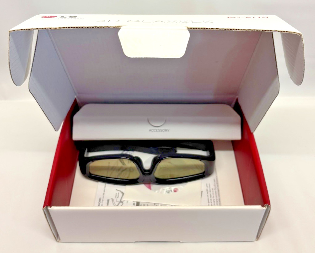 Genuine LG 3D Glasses AG-S110 & Accessories