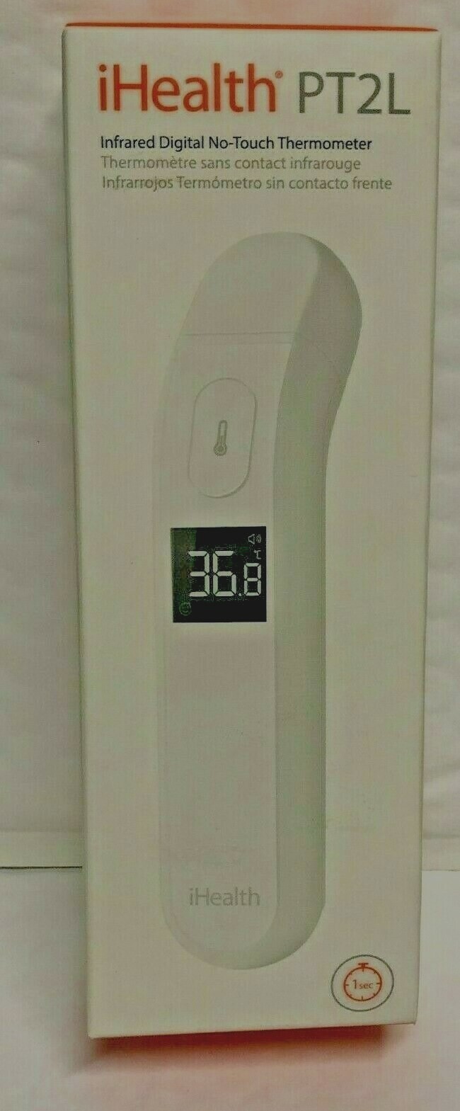 iHealth No-Touch Forehead Thermometer Digital Infrared for Adults and Kids