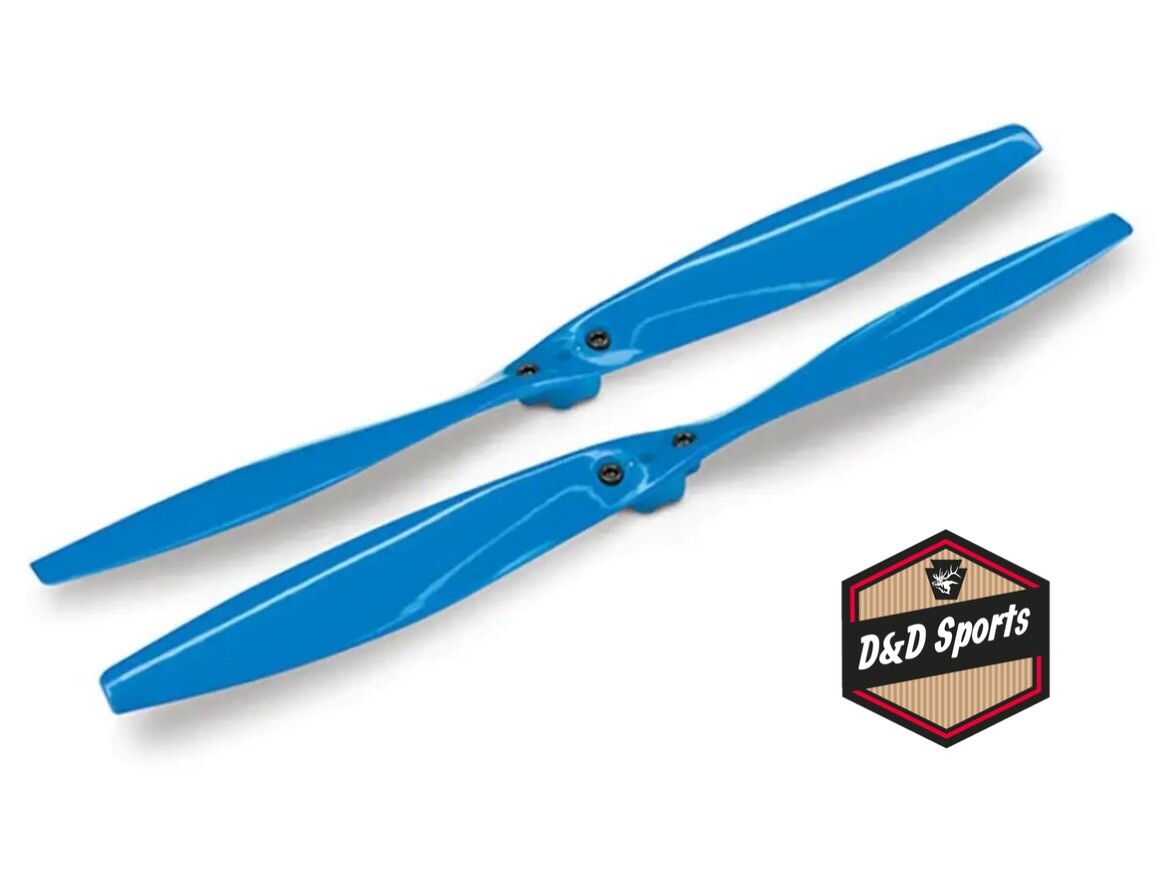 Traxxas 7929 - Rotor Blade Set Blue (2) w/Screws Aton