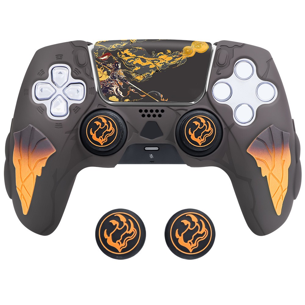 Controller Case for PS5 Gamepad – Non-Slip Silicone Cover with Thumb Grips