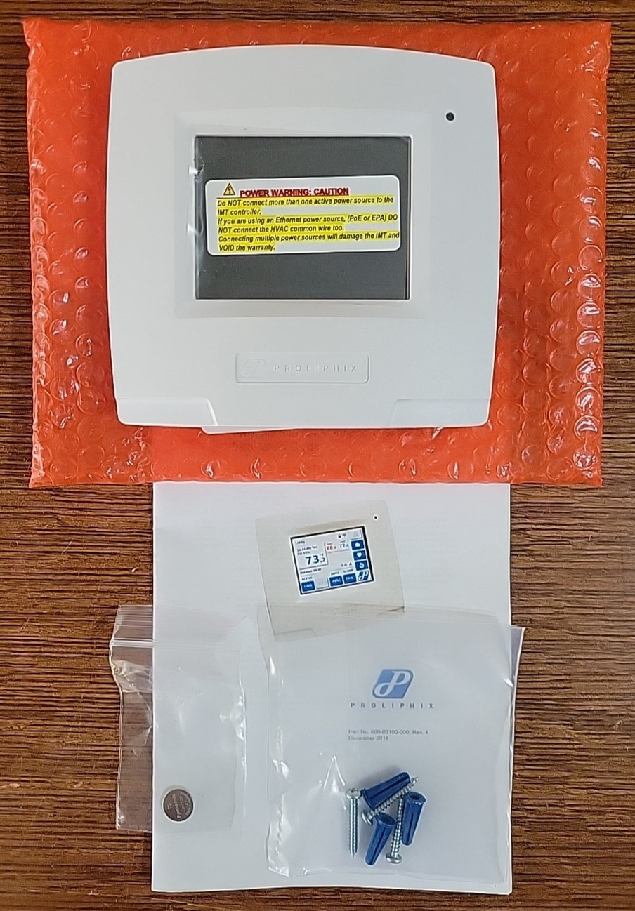 NEW Proliphix IMT 550C Network Thermostat FREE SHIPPING
