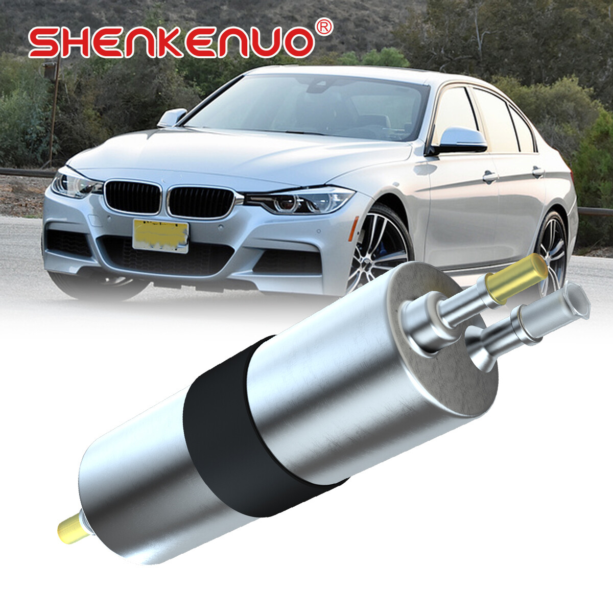Fuel Filter Replacement for BMW 328i	2008-2016 Reliable Filtration, Easy Install