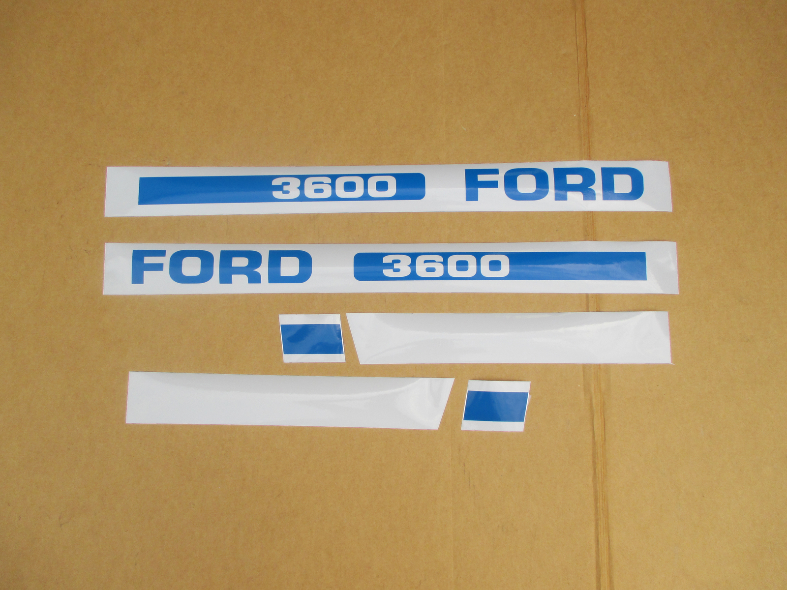 VINYL HOOD DECAL SET KIT FOR FORD DECALS 3600 3600N 3600NO 3600R 3600V