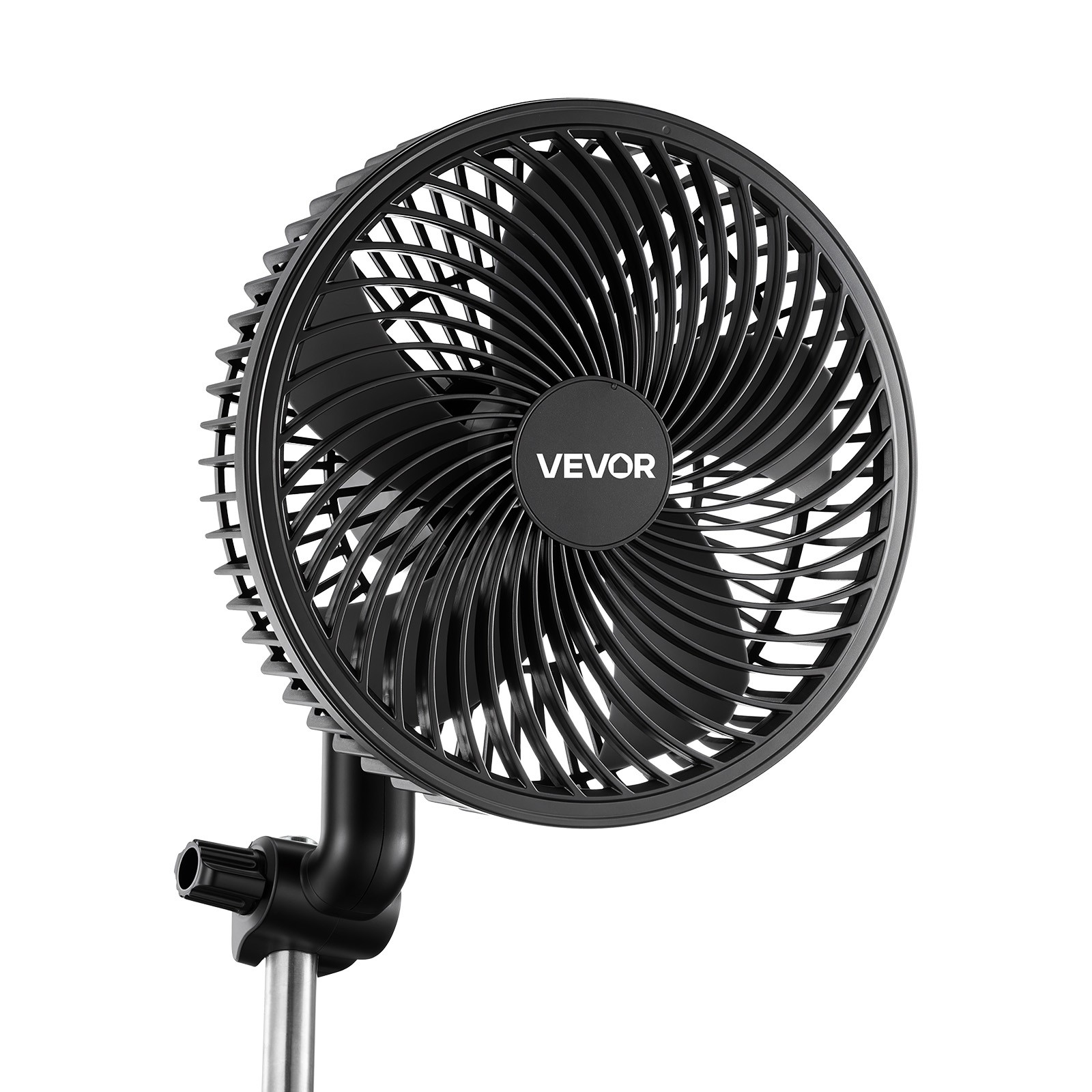 VEVOR Plant Fan Grow Tent Clip On Type-C 9 Speeds Circulation Smart