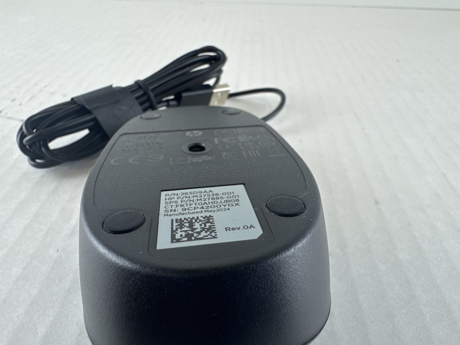 265D9AA HP 128 Laser Wired Mouse