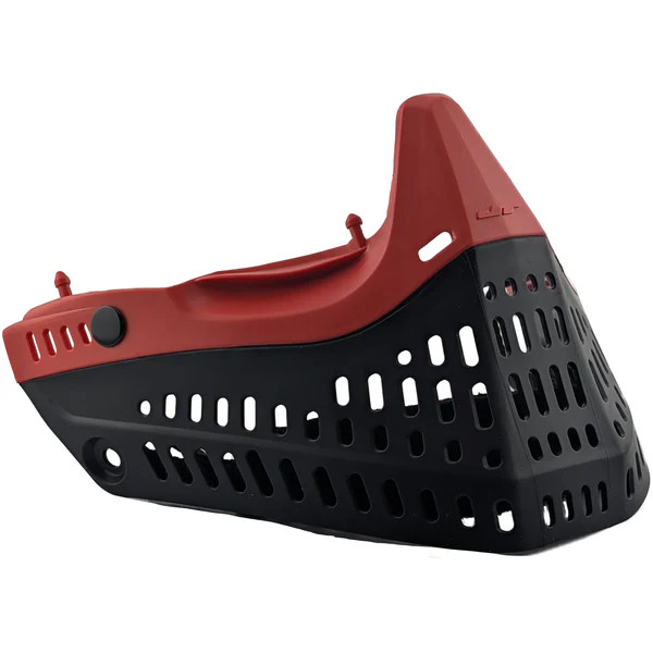 JT Proflex SE Goggle Skirt – Garnet/Black | Paintball Mask Replacement Bottom