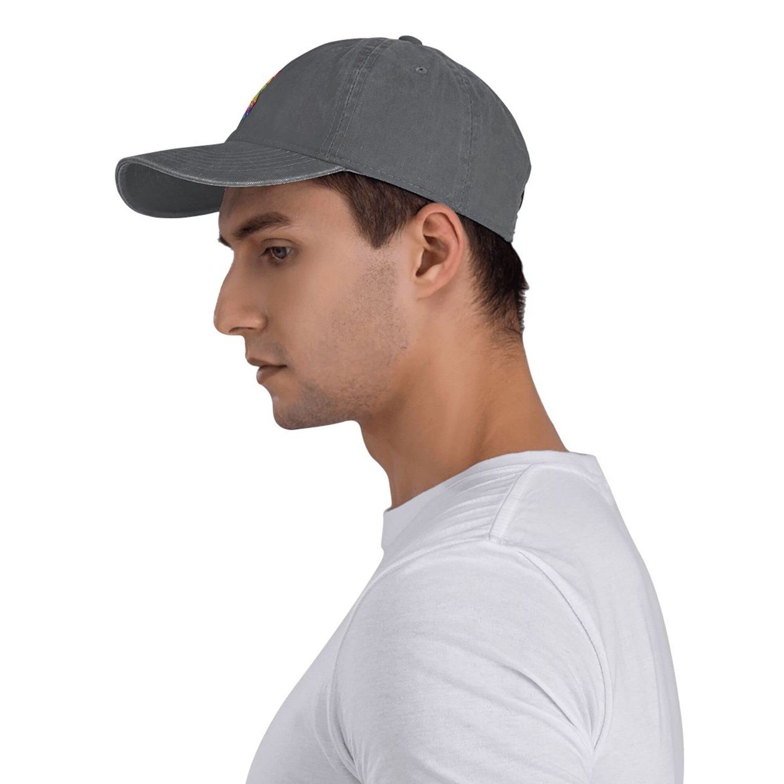 Baseball Hat Cotton Adjustable Dad Cap Unisex Adult Vintage Trucker Hats for ...