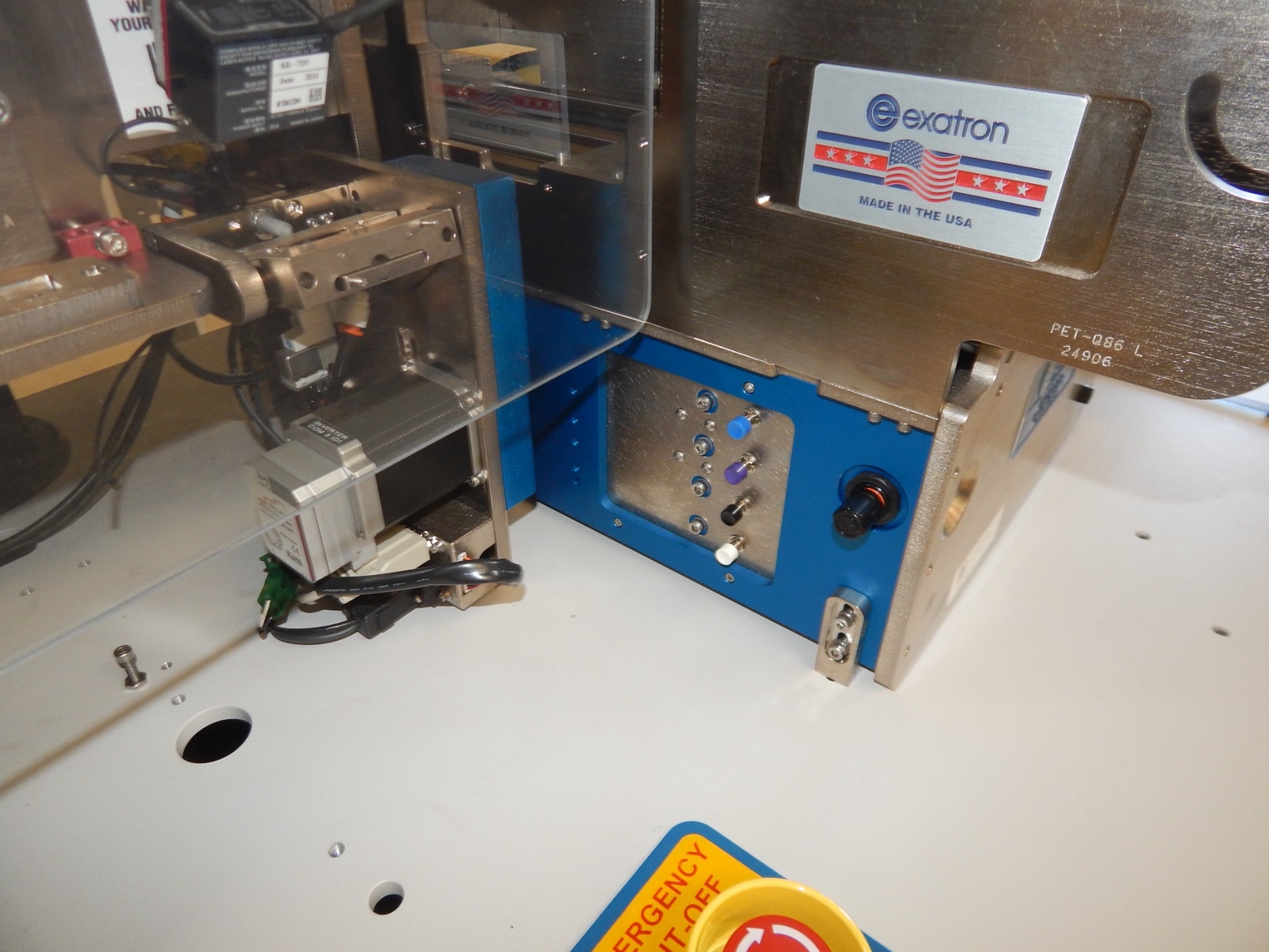 EXATRON MODEL 902 PIC AND PLACE / LASER ENGRAVER (#3717)
