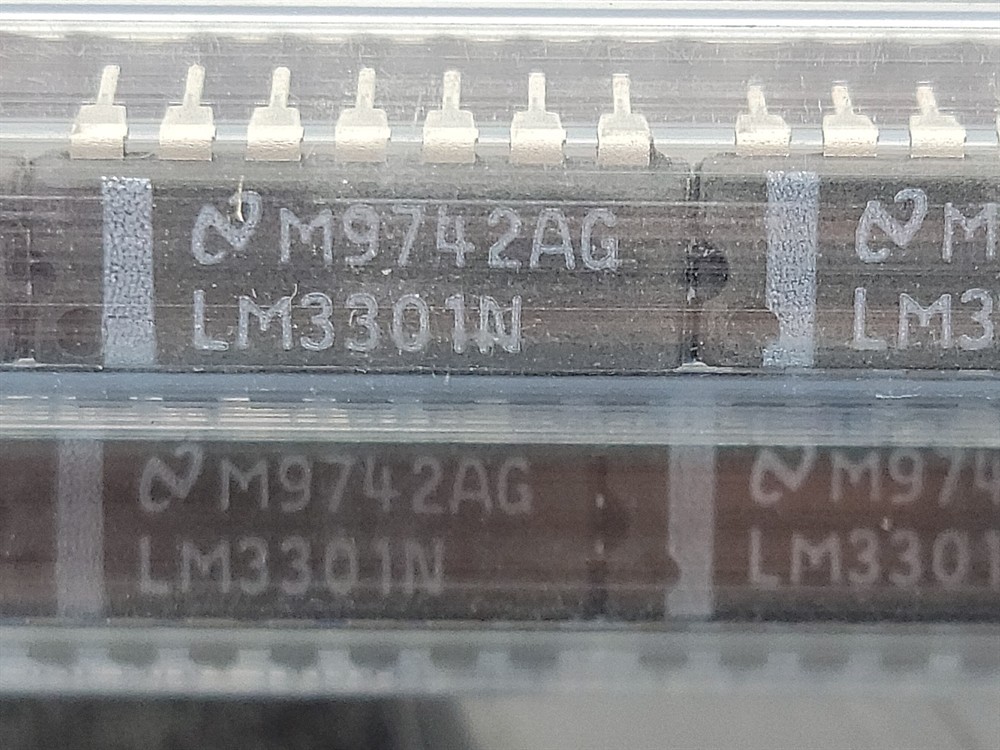 New (31pcs) LM3301N NATIONAL SEMI IC Linear