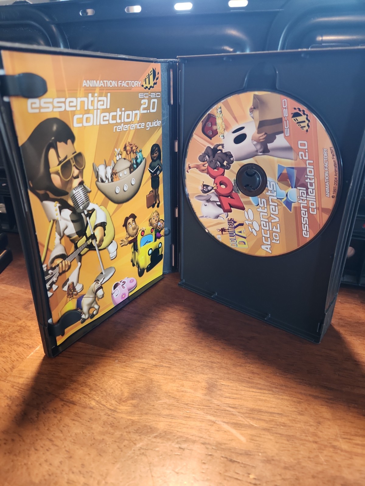 Animation Factory Essential Collection 2.0 EC-2.0 PC CD-ROM Y2K 3D Plus....