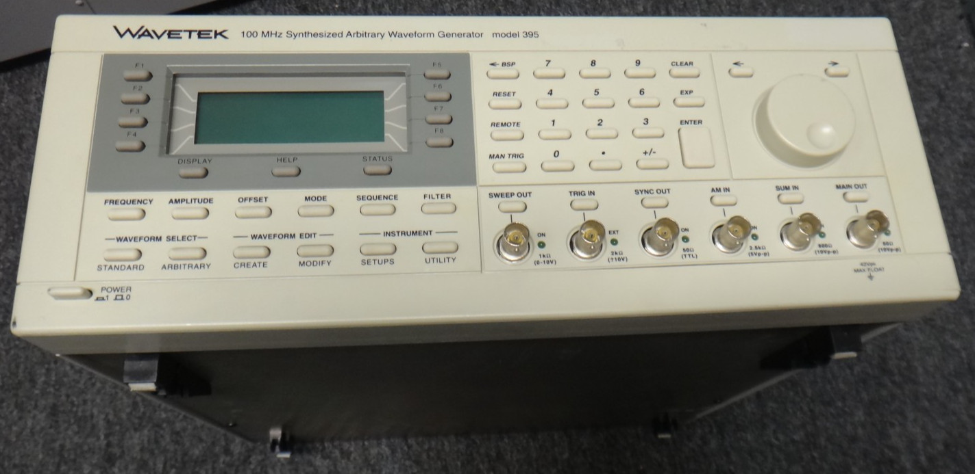 Wavetek 395 100 MHz Synthesized Arbitrary Waveform Generator - Free Shipping