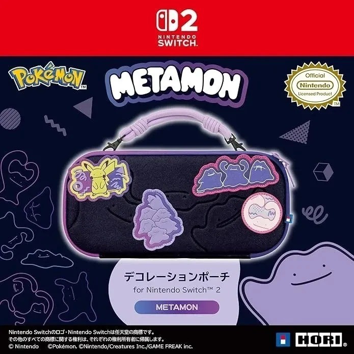 Nintendo Switch 2 Case HORI Bag Case Pouch Pokemon Ditto Metamon 2026 Japan