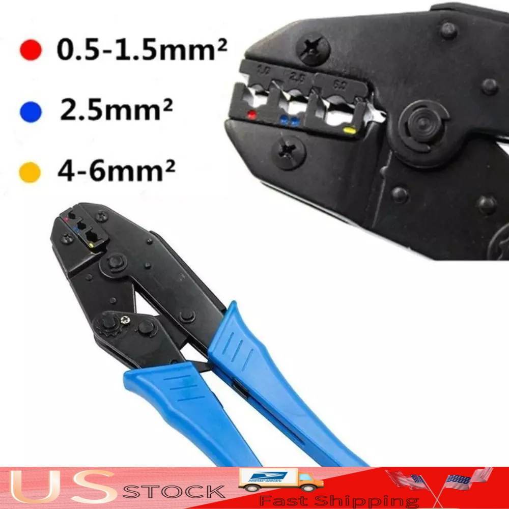 HS-30J Wire Ratchet Crimping Tool Electrical Terminal Connectors Crimper Pliers