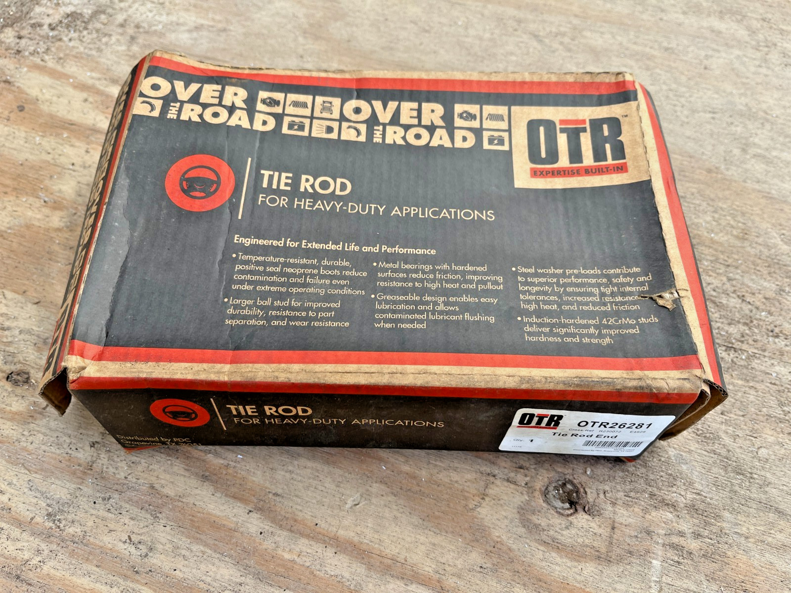 OTR26281  OTR  Tie Rod End  LH Thread  OTR 26281