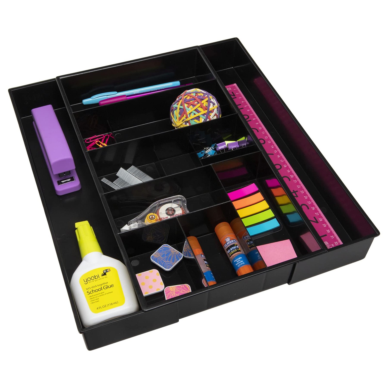 Dial Industries Expandable Office Drawer Desk Organizer Storage Tray