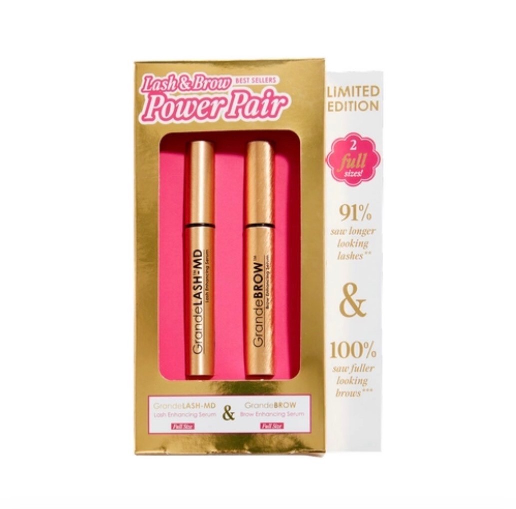 GRANDE LASHES LASH AND BROW SERUM SET/ FULL SIZE