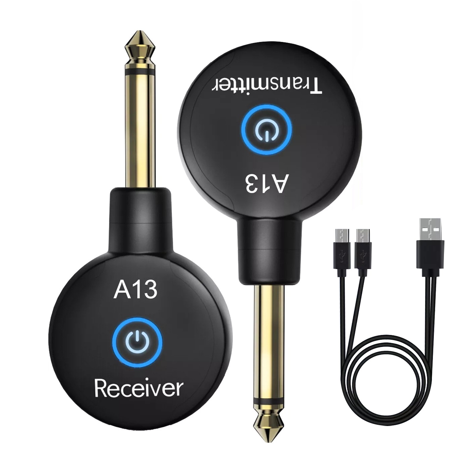 Wireless Guitar System Adapter Transmitter Receiver For Electric Instruments