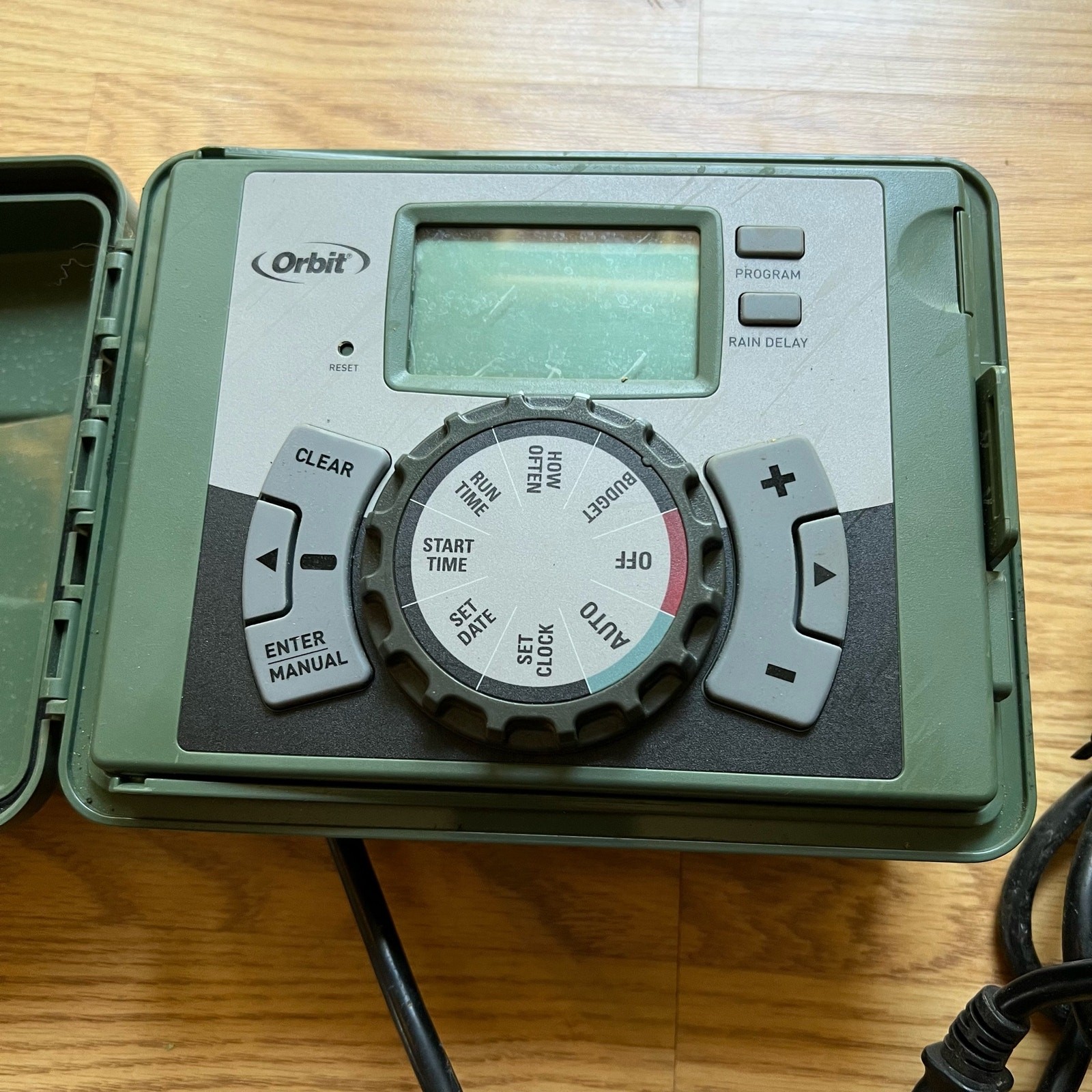 ORBIT 57896 SPRINKLER TIMER CONTROLLER 6 ZONE EASY-SET LOGIC INDOOR OUTDOOR