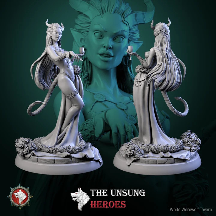 Scarlet Emberlin - Resin Tabletop Miniature