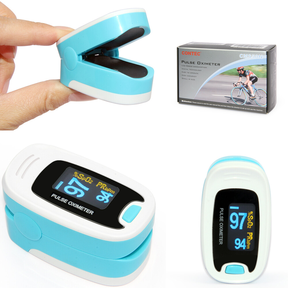 Pulse Oximeter OLED Blood Oxygen Monitor SPO2 PR Oxímetro de pulso,US seller