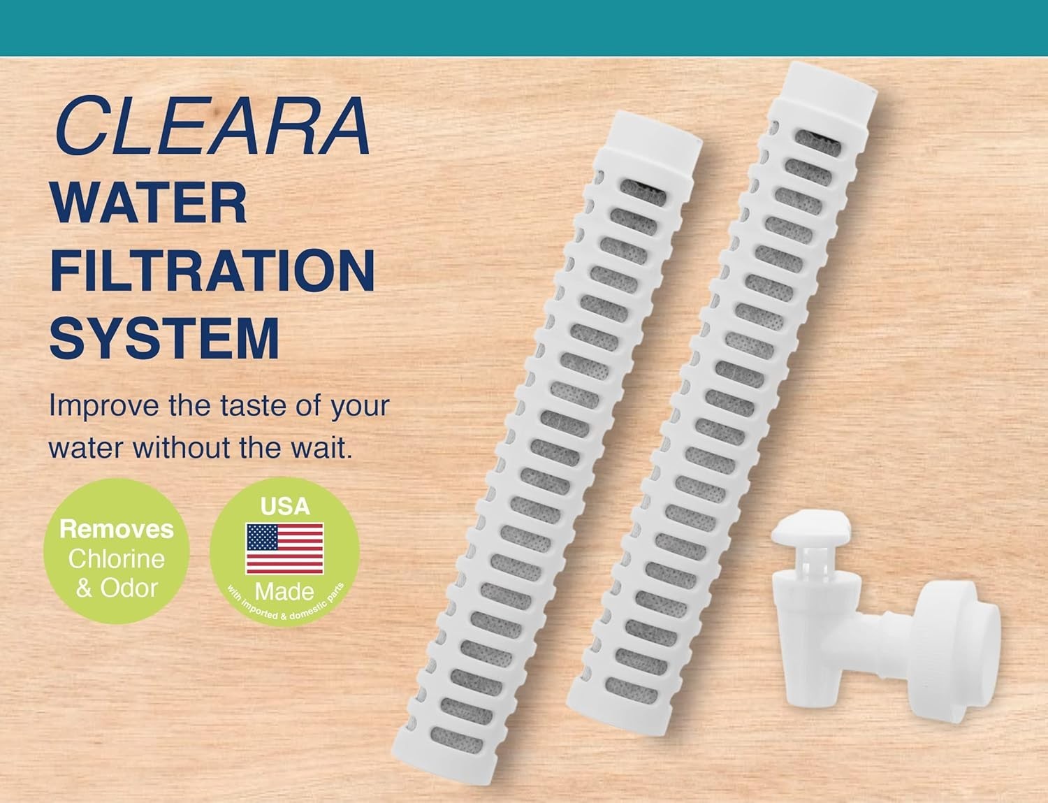 Cleara H2O Water Filtration System Replacement Filter