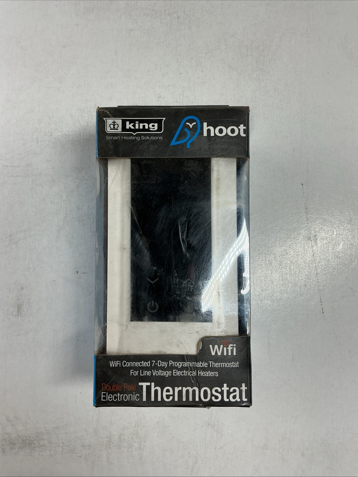 K902-W White Double Pole WiFi Thermostat