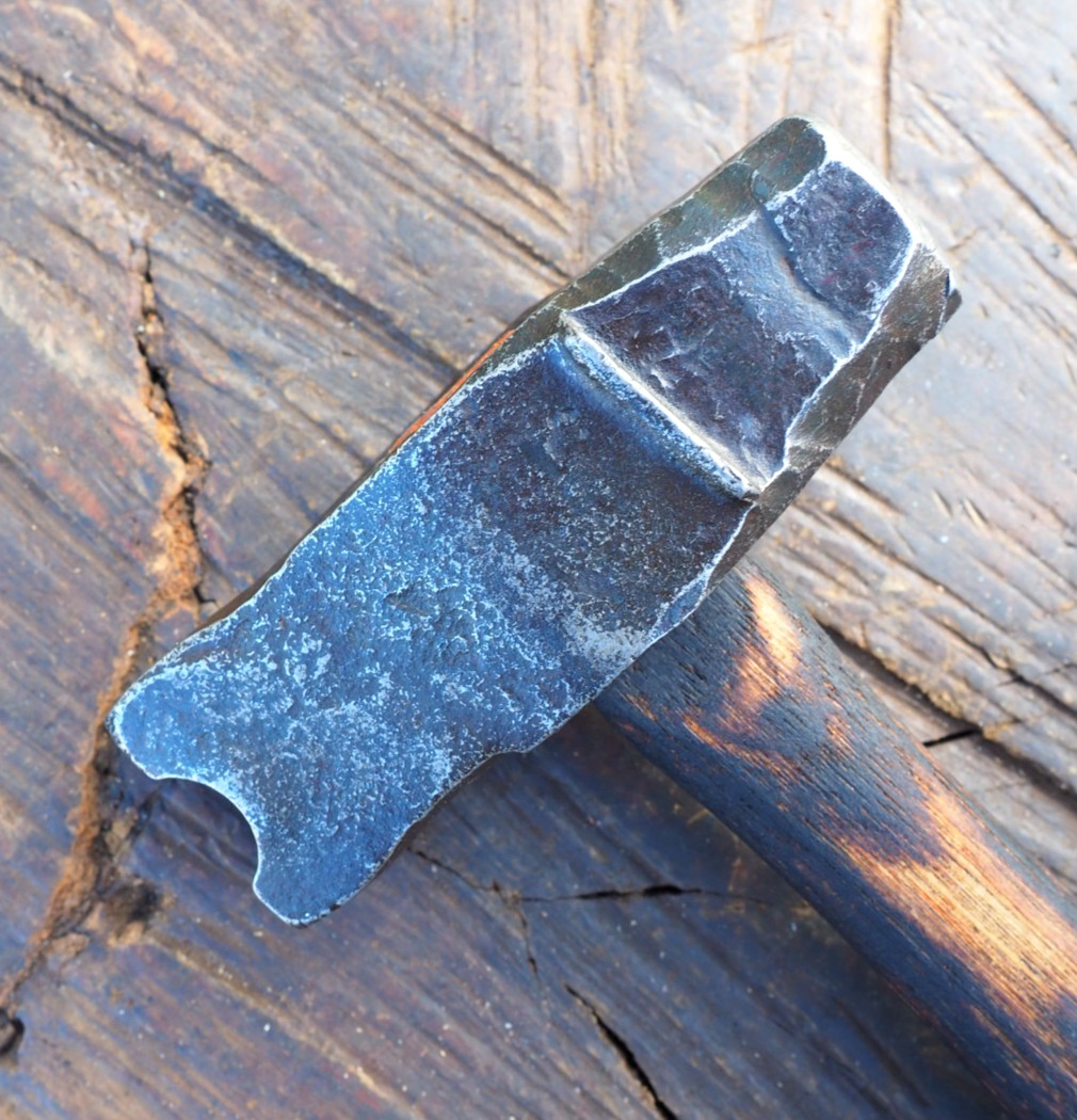 SMOOTH 5/8" BLACKSMITH TOP SWAGE HAMMER ANVIL BLOCK ANTIQUE RR TINSMITH VISE