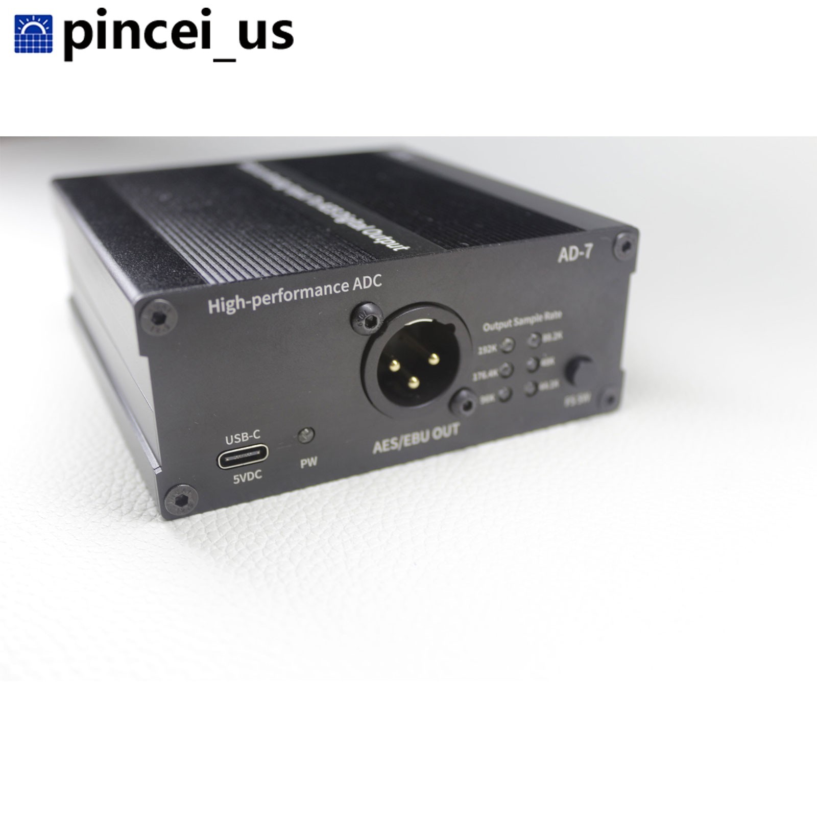 AD-7 AES/EBU High-Performance ADC and Digital Audio Encoder Output 24Bit 192kHz